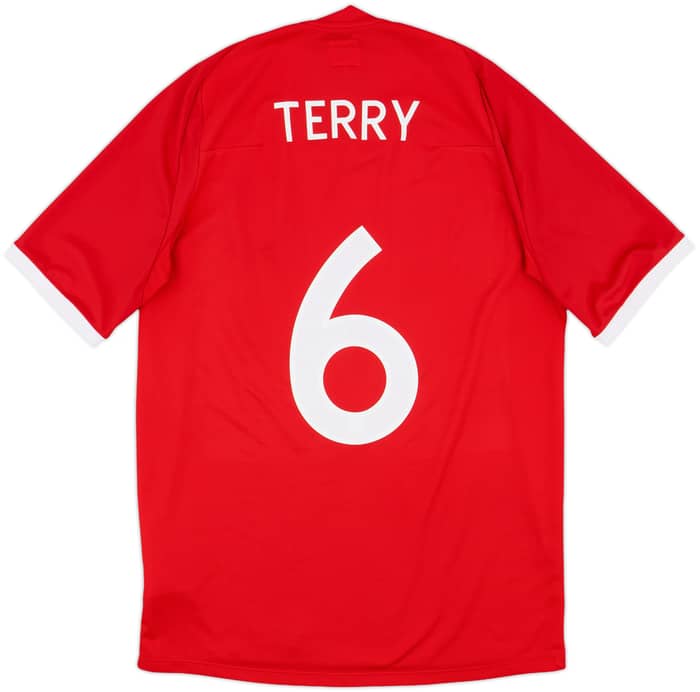 2010-11 England Away Shirt Terry #6 - 9/10 - (M)