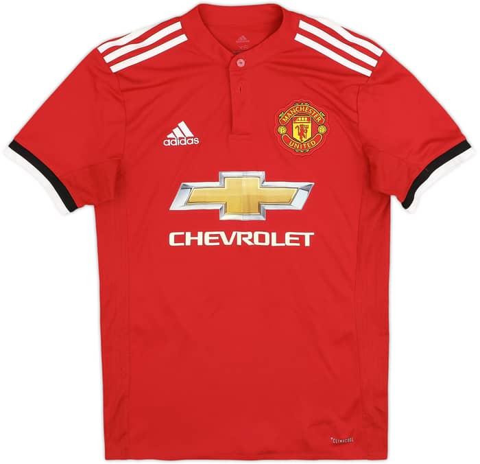 2017-18 Manchester United Home Shirt Ibrahimovic #10 - 9/10 - (XS)