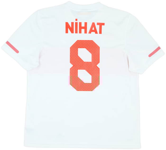 2010-11 Turkey Basic Away Shirt Nihat #8 - 7/10 - (M)