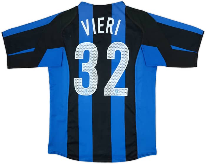2004-05 Inter Milan Home Shirt Vieri #32 - 8/10 - (L)