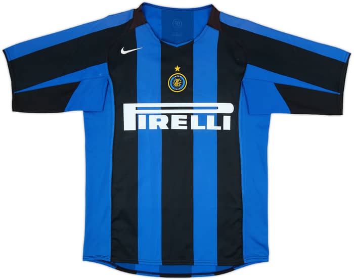 2004-05 Inter Milan Home Shirt Vieri #32 - 8/10 - (L)