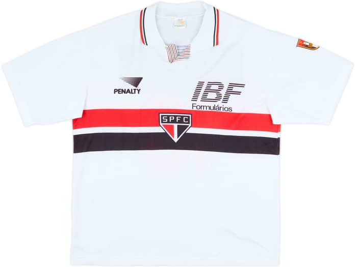 1992 Sao Paulo Home Shirt #10 - 9/10 - (XL)