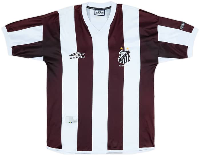 2001 Santos Away Shirt #10 - 6/10 - (L)
