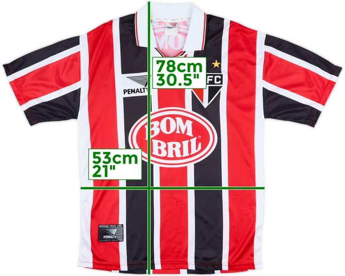 1999 Sao Paulo Away Shirt #10 - 9/10 - (M)