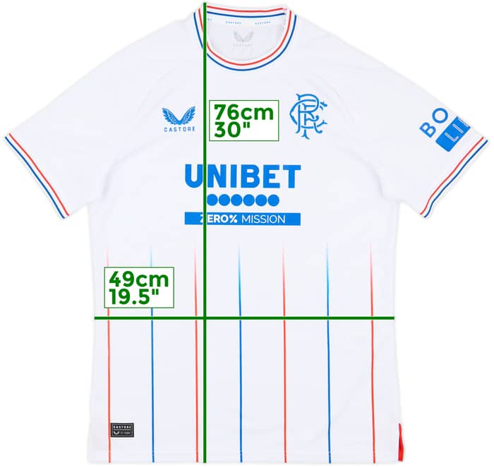 2023-24 Rangers Away Shirt - 10/10 - (M)
