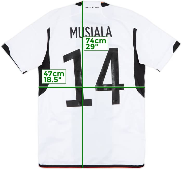 2022-23 Germany Home Shirt Musiala #14 - 8/10 - (S)