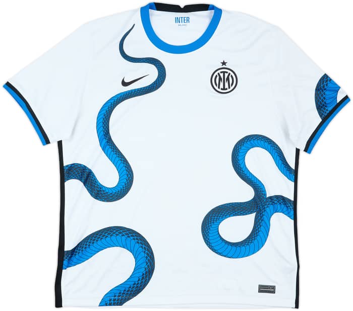 2021-22 Inter Milan Away Shirt - 7/10 - (XL)