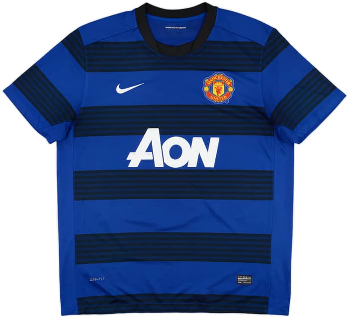 2011-13 Manchester United Away Shirt Berbatov #9 - 7/10 - (XL)