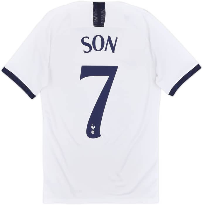 2019-20 Tottenham Home Shirt Son #7 - 9/10 - (XS)