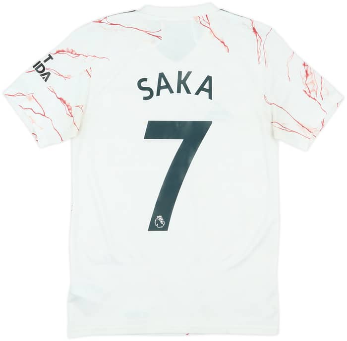 2020-21 Arsenal Away Shirt Saka #7 - 6/10 - (XS)