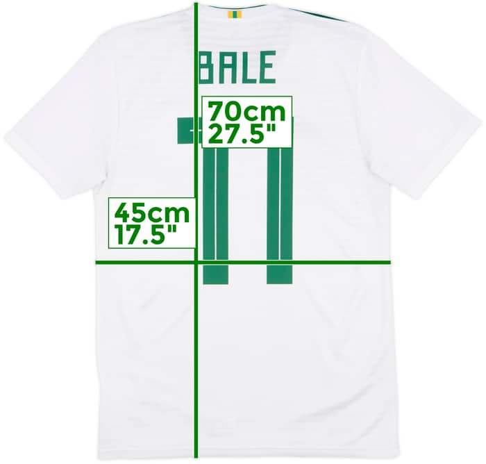 2018-19 Wales Away Shirt Bale #11 - 8/10 - (S)
