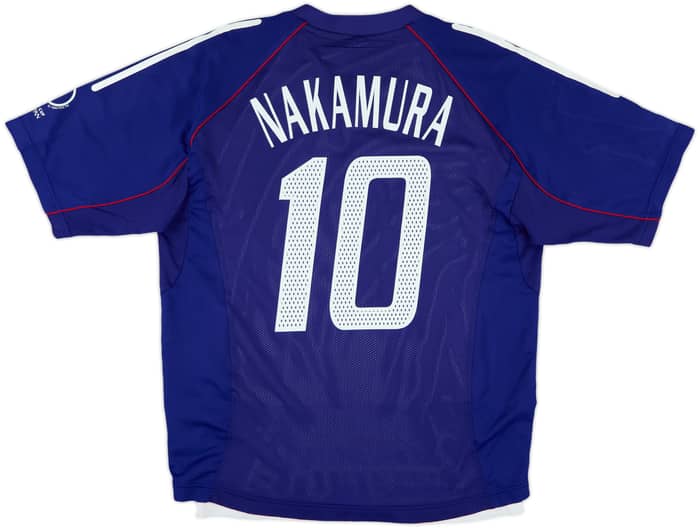 2002-04 Japan Player Issue Home Shirt Nakamura #10 - 8/10 - (L)