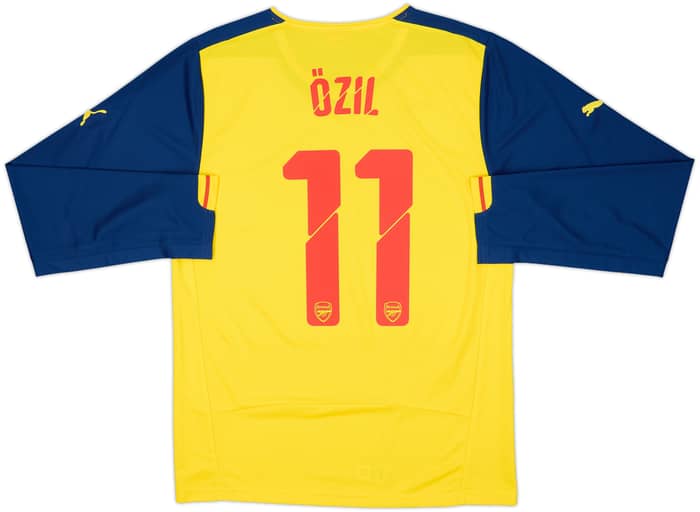 2014-15 Arsenal Away L/S Shirt Ozil #11 - 4/10 - (M)