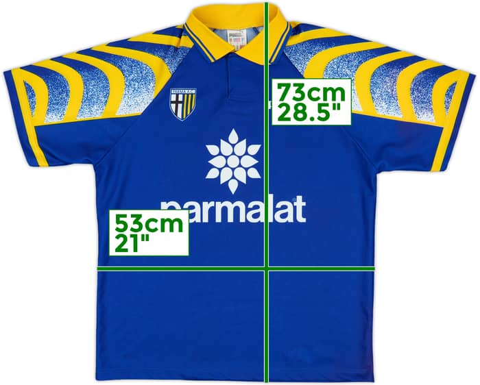 1995-97 Parma Basic Away Shirt - 6/10 - (S)
