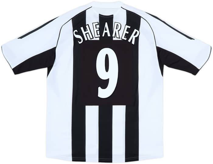 2005-07 Newcastle Home Shirt Shearer #9 - 10/10 - (L)