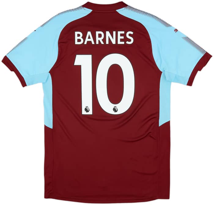 2017-18 Burnley Home Shirt Barnes #10 - 10/10 - (M)