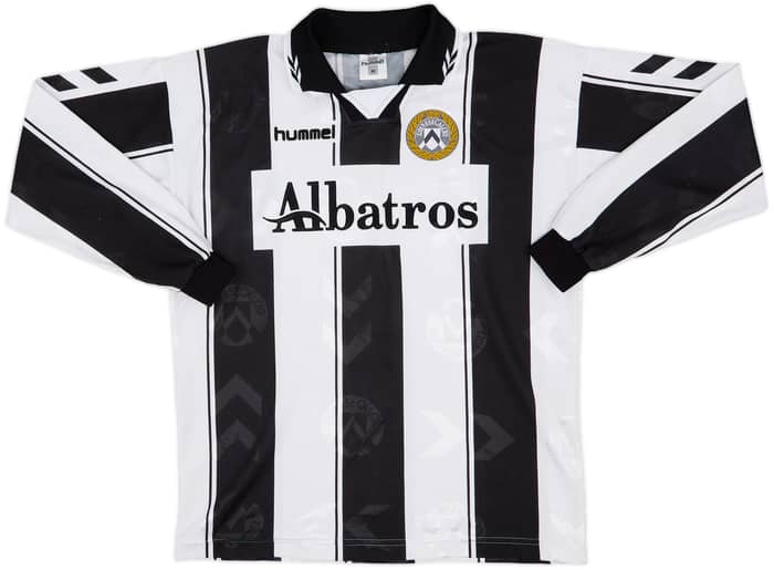 1995-96 Udinese Home L/S Shirt - 8/10 - (M)
