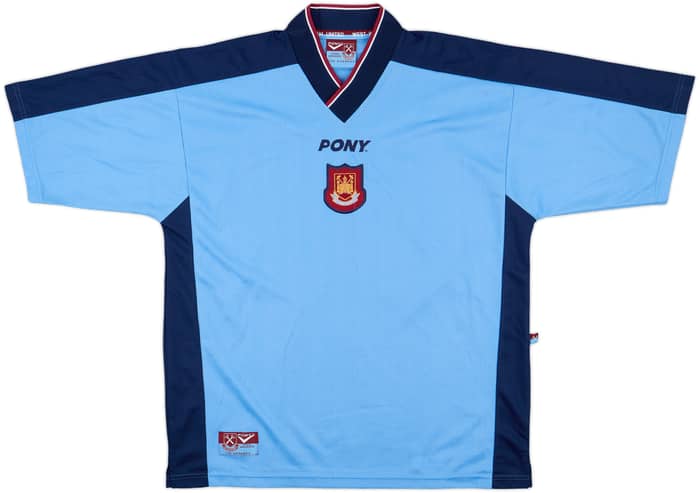 1997-98 West Ham Away Shirt Lampard #18 - 9/10 - (XL)