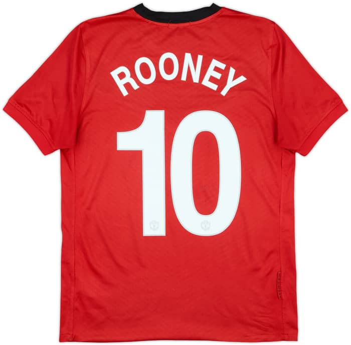 2009-10 Manchester United Home Shirt Rooney #10 - 5/10 - (S)