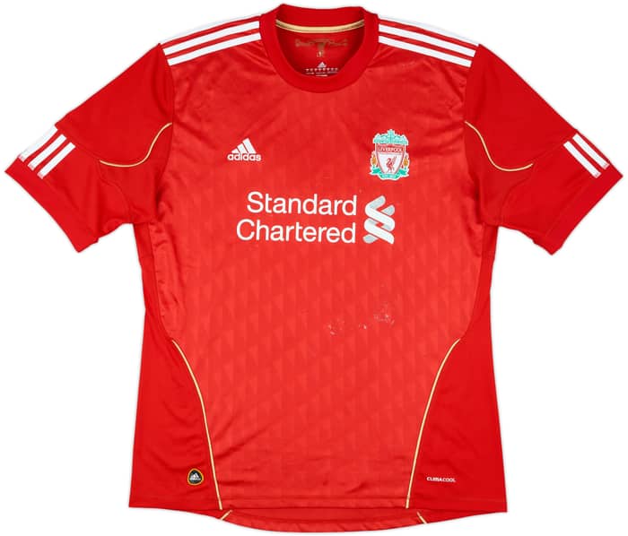 2010-12 Liverpool Home Shirt Suarez #7 - 6/10 - (XL)
