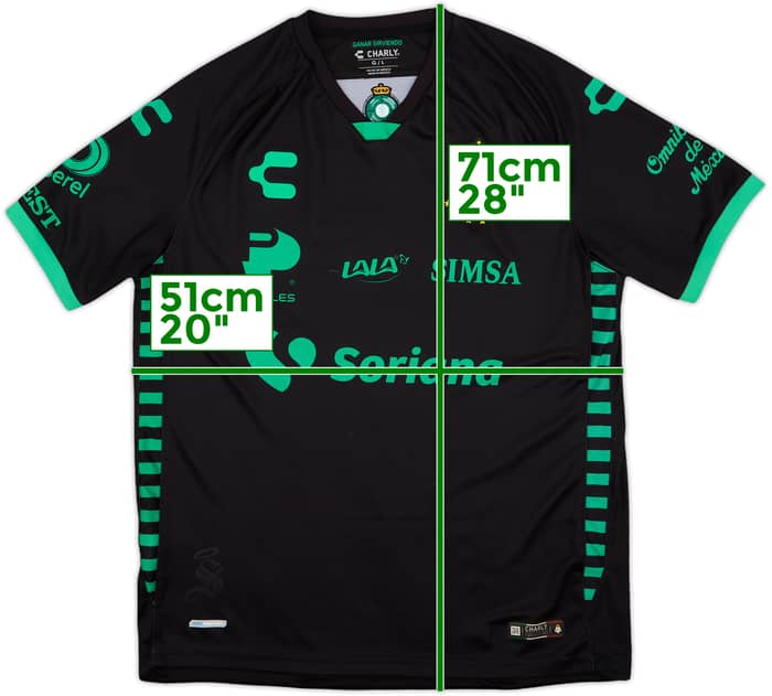 2020-21 Santos Laguna Away Shirt - 7/10 - (L)