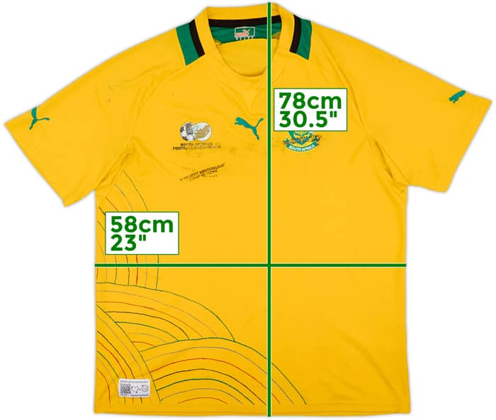 2012-13 South Africa Home Shirt - 4/10 - (XL)