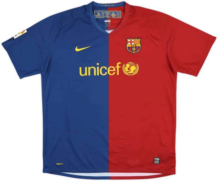 2008-09 Barcelona Home Shirt Messi #10 - 6/10 - (XL)