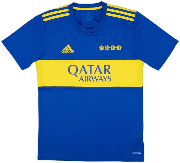 2021-22 Boca Juniors Home Shirt - 9/10 - (S)