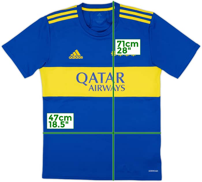 2021-22 Boca Juniors Home Shirt - 9/10 - (S)