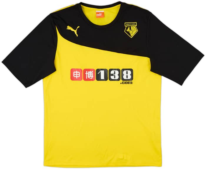 2013-14 Watford Home Shirt - 6/10 - (L)