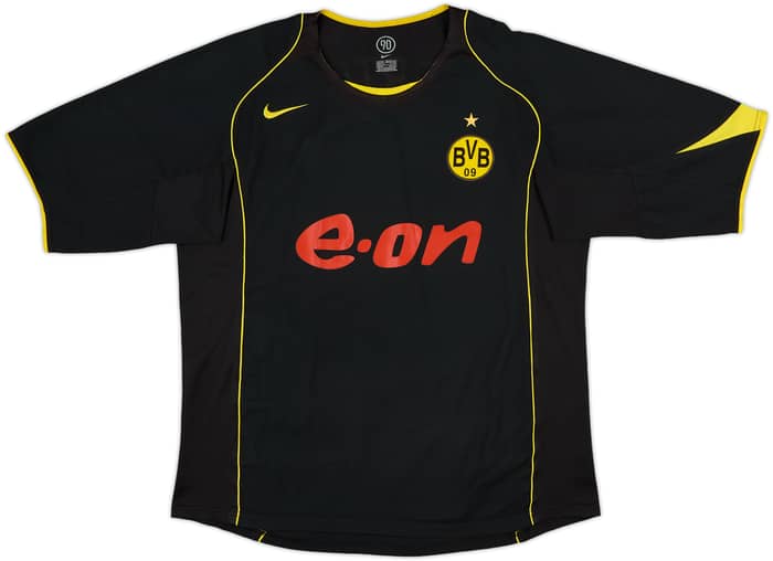 2004-05 Borussia Dortmund Away Shirt Ewerthon #12 - 6/10 - (XL)
