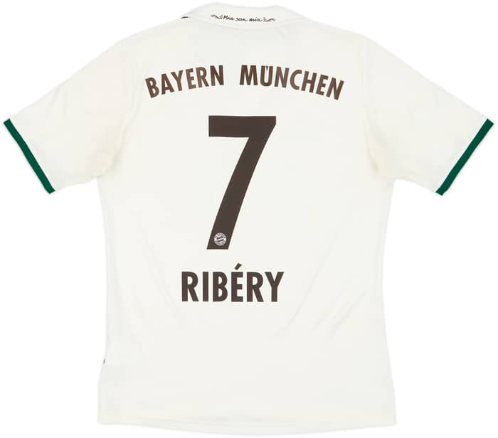 2013-14 Bayern Munich Away Shirt Ribery #7 - 8/10 - (XL.Boys)