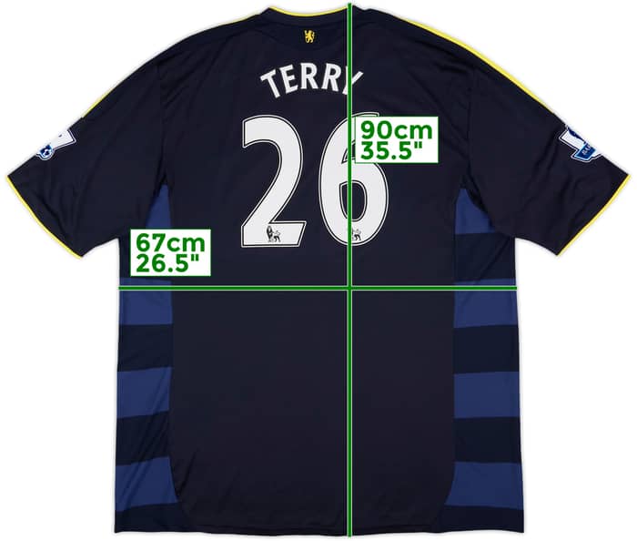 2009-10 Chelsea Away Shirt Terry #26 - 9/10 - (3XL)