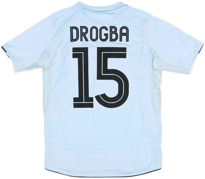 2005-06 Chelsea Away Shirt Drogba #15 - 6/10 - (M)