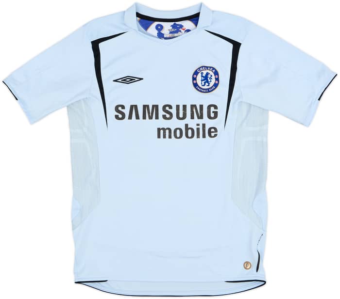 2005-06 Chelsea Away Shirt Drogba #15 - 6/10 - (M)