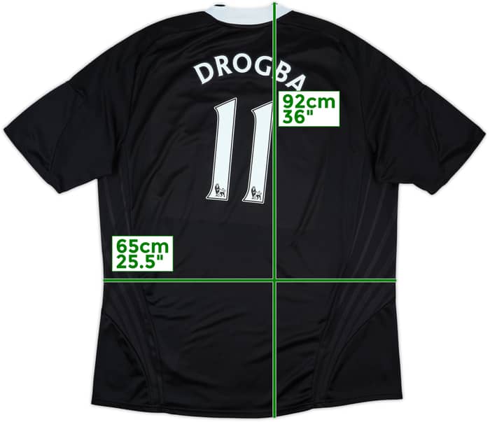 2008-09 Chelsea Away Shirt Drogba #11 - 8/10 - (XXL)