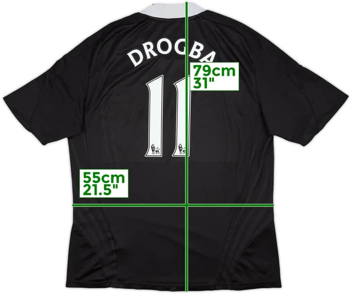 2008-09 Chelsea Away Shirt Drogba #11 - 6/10 - (XL)