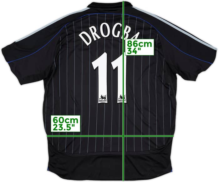 2006-07 Chelsea Third Shirt Drogba #11 - 8/10 - (3XL)