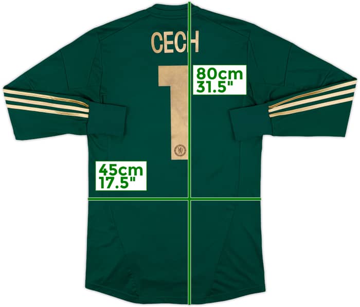 2012-14 Chelsea GK Shirt Cech #1 - 9/10 - (S)
