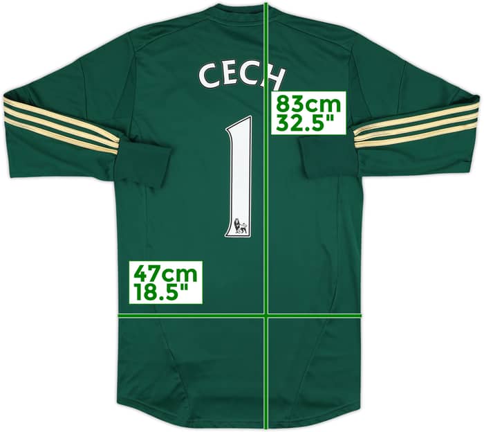 2012-14 Chelsea GK Shirt Cech #1 - 7/10 - (S)