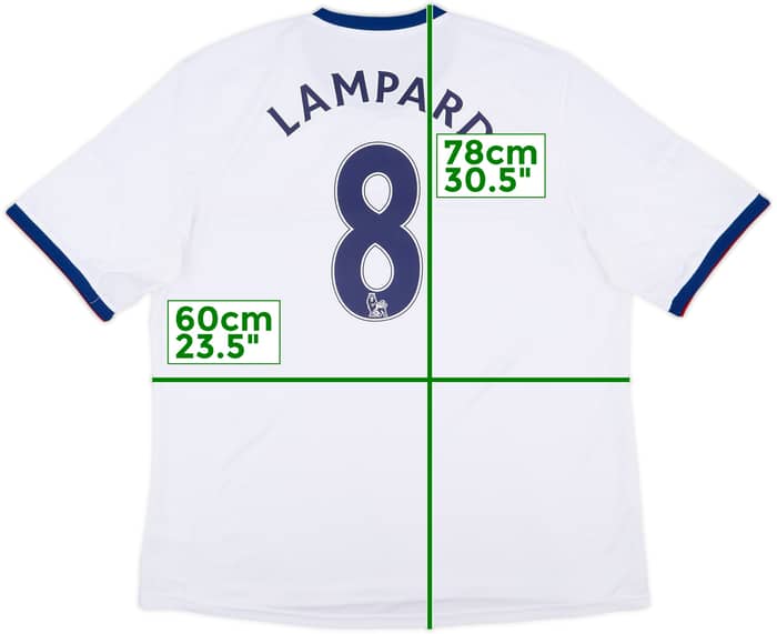 2013-14 Chelsea Away Shirt Lampard #8 - 8/10 - (XXL)