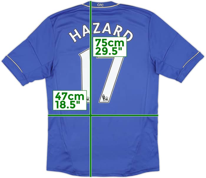 2012-13 Chelsea Home Shirt Hazard #17 - 7/10 - (S)