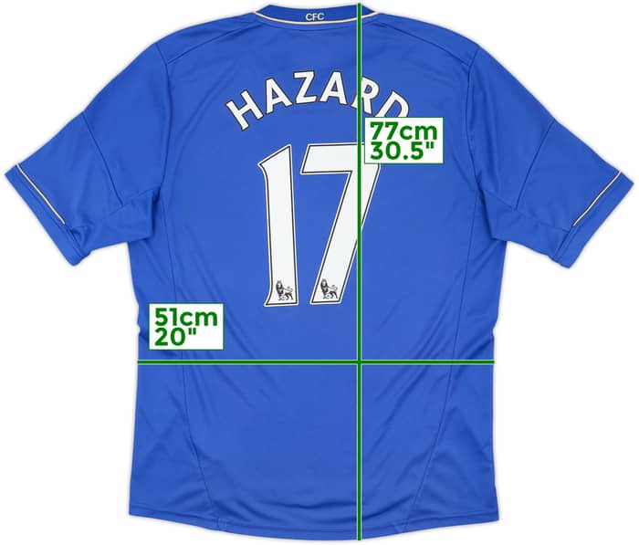 2012-13 Chelsea Home Shirt Hazard #17 - 8/10 - (L)