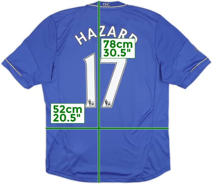 2012-13 Chelsea Home Shirt Hazard #17 - 8/10 - (L)