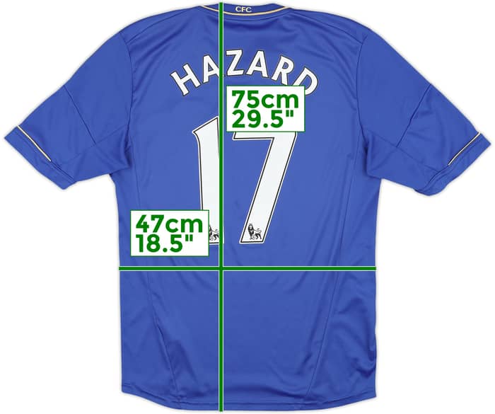 2012-13 Chelsea Home Shirt Hazard #17 - 7/10 - (M)