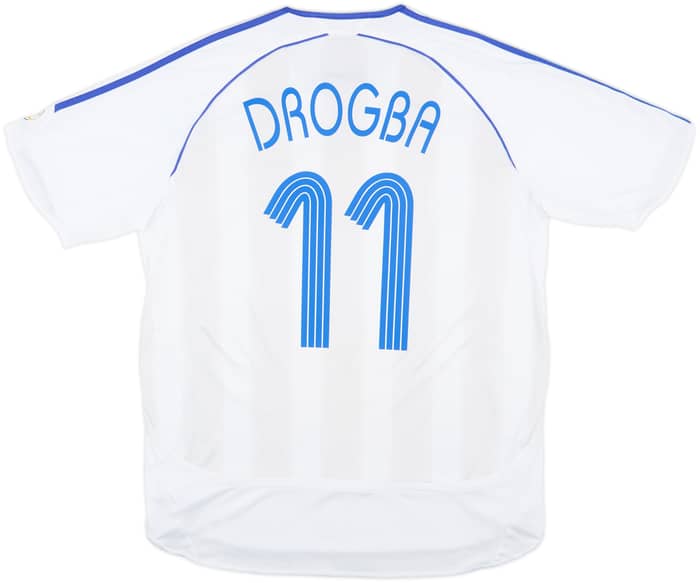 2006-07 Chelsea Away Shirt Drogba #11 - 9/10 - (L)
