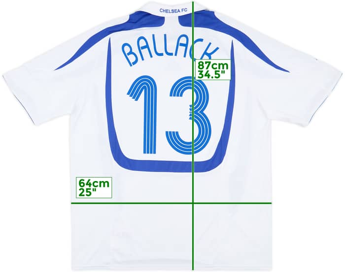 2007-08 Chelsea Third Shirt Ballack #13 - 10/10 - (XXL)