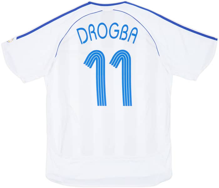 2006-07 Chelsea Away Shirt Drogba #11 - 8/10 - (L)