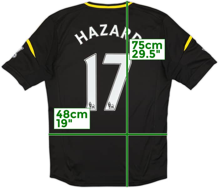 2012-13 Chelsea Third Shirt Hazard #17 - 7/10 - (M)