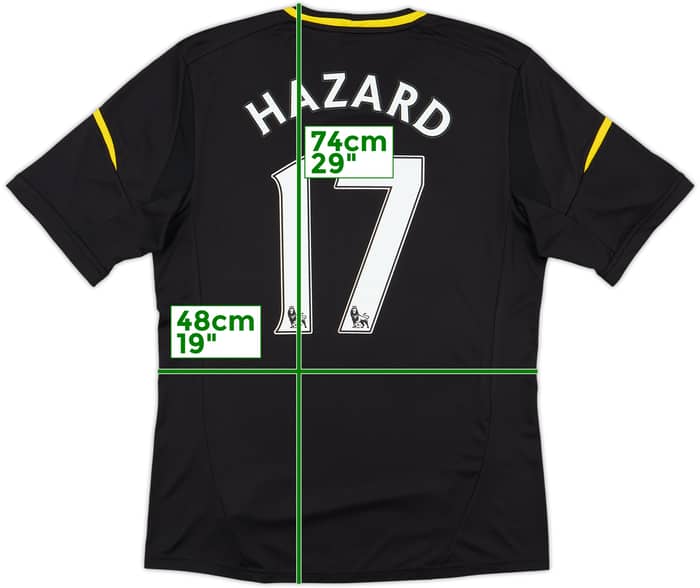 2012-13 Chelsea Third Shirt Hazard #17 - 7/10 - (M)